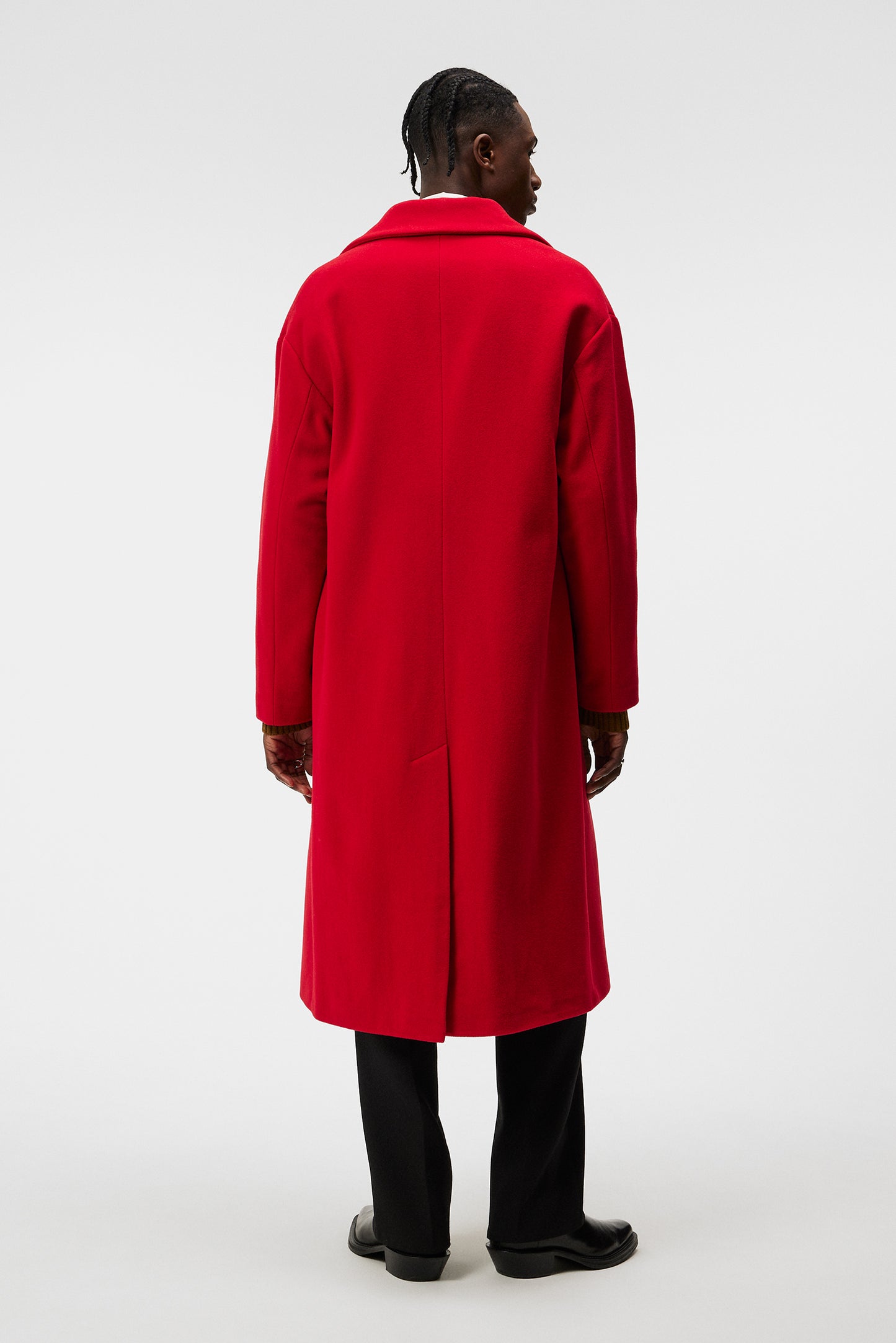 Willy Wool Coat / Fiery Red – J.Lindeberg