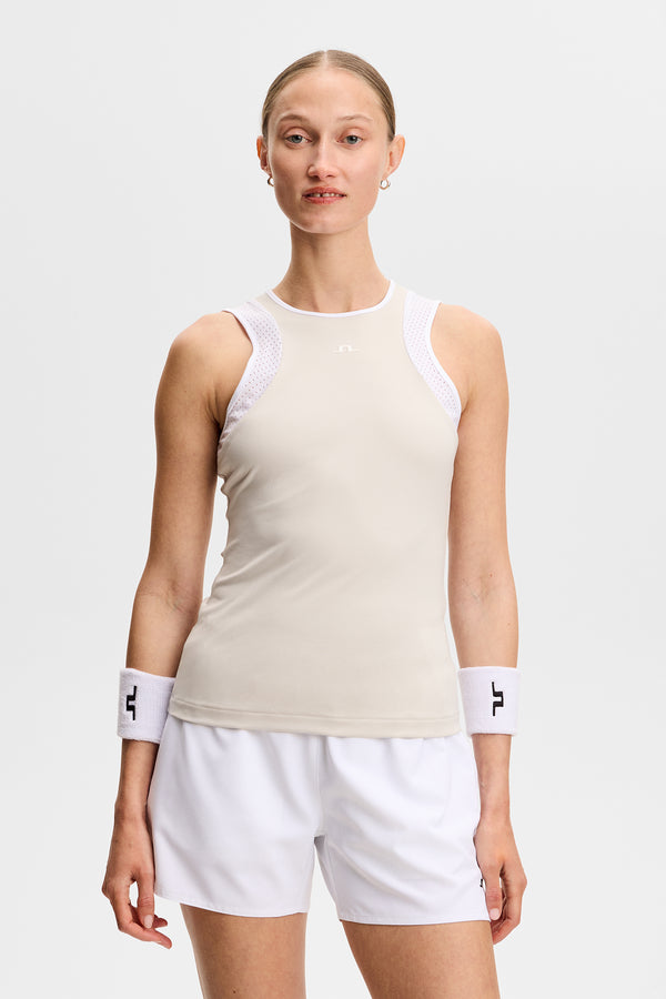 Nora Sleeveless Top / Moonbeam