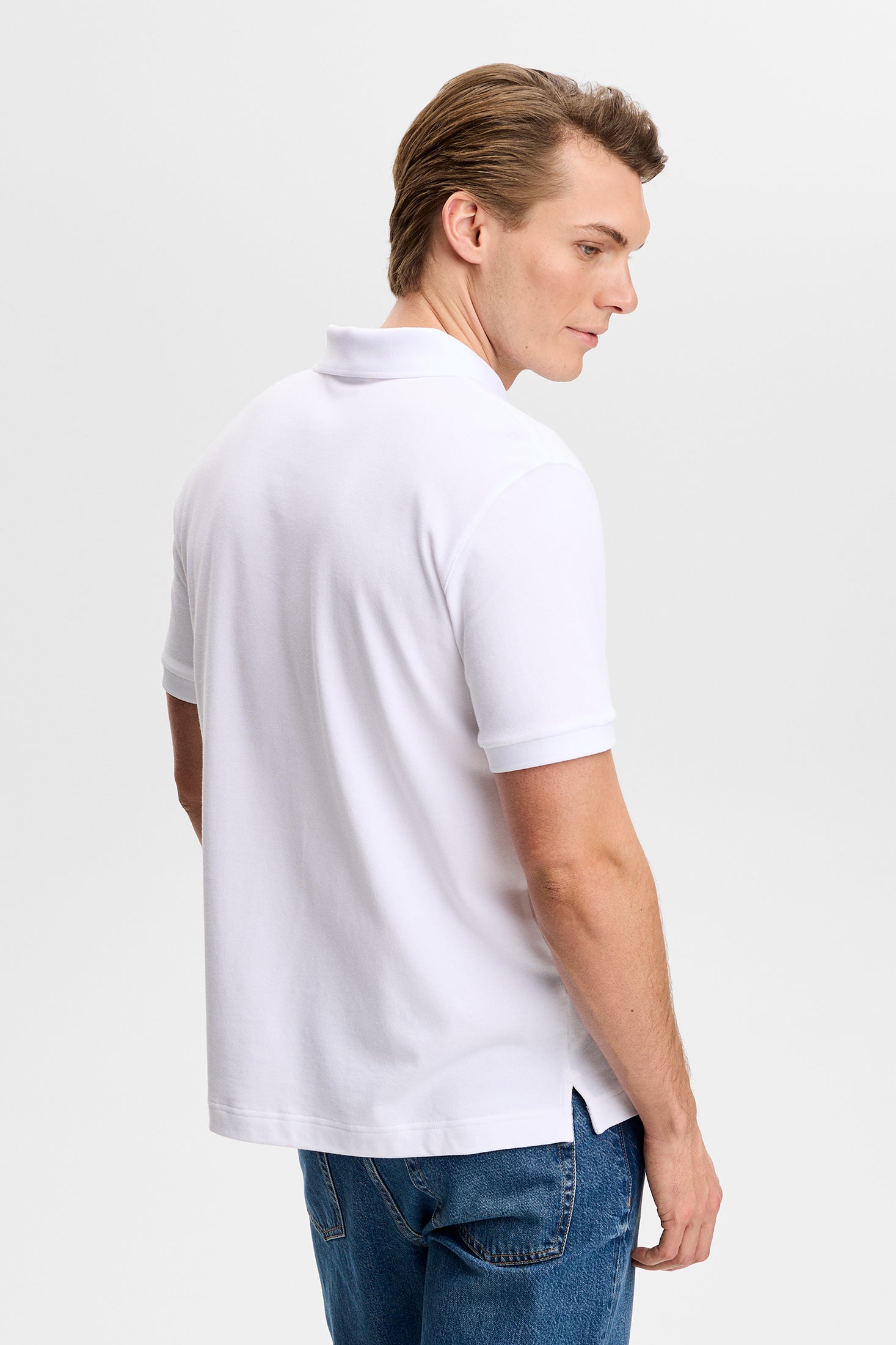 Verse Polo / White | J.Lindeberg Official