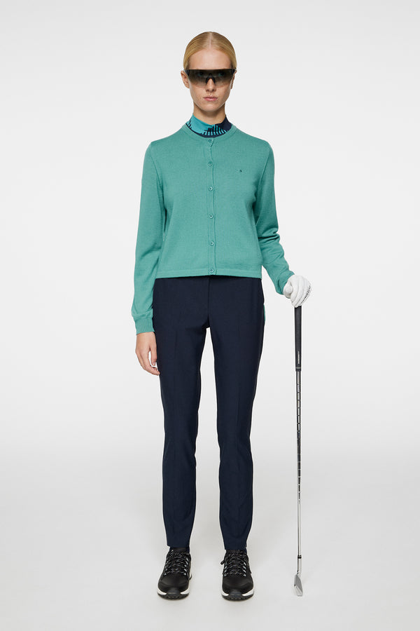 Thalia Knitted Cardigan / Teal