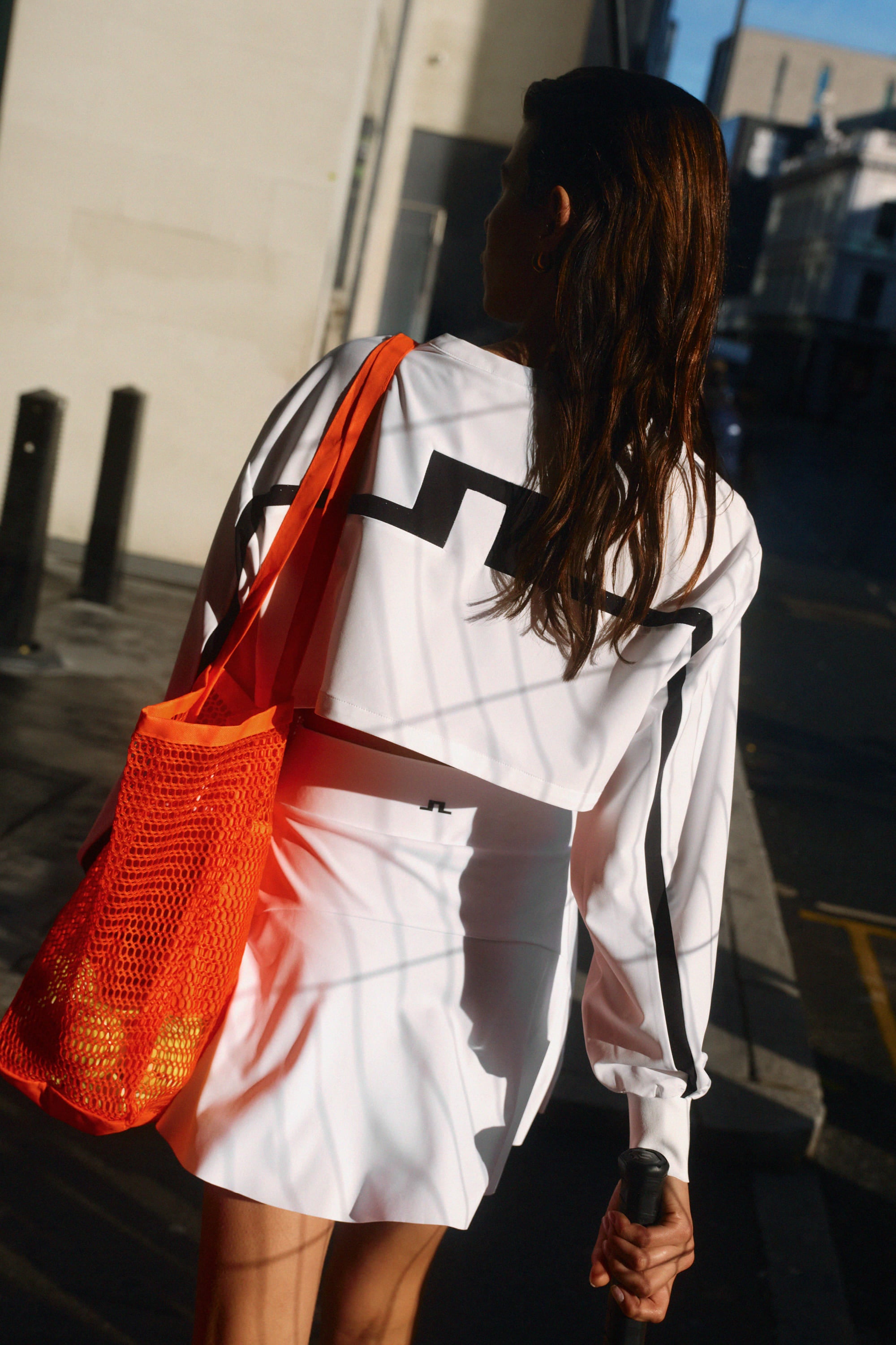 Shania Skirt / White – J.Lindeberg EU