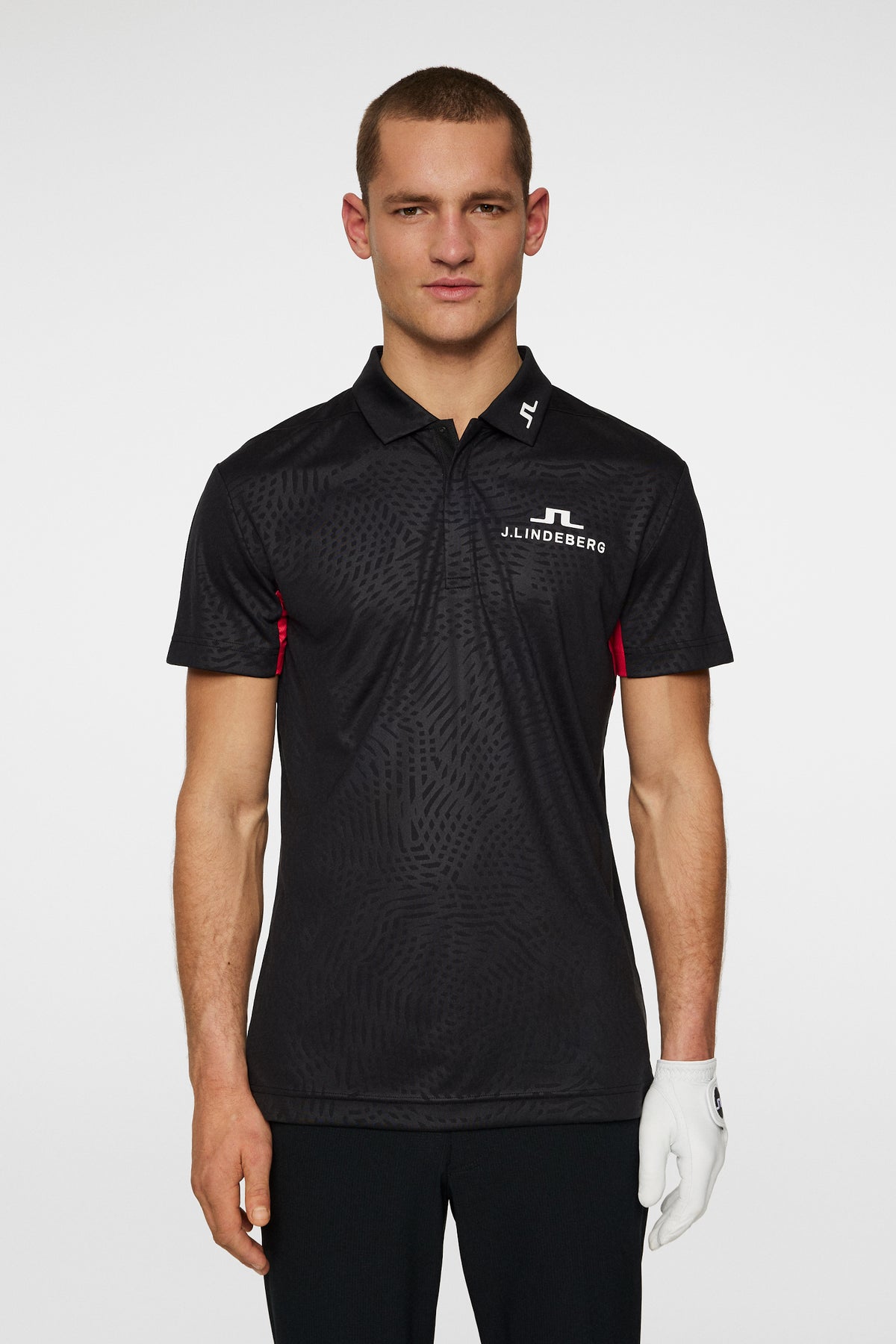 Dario Tour Golf Polo / Azalea Wave Black