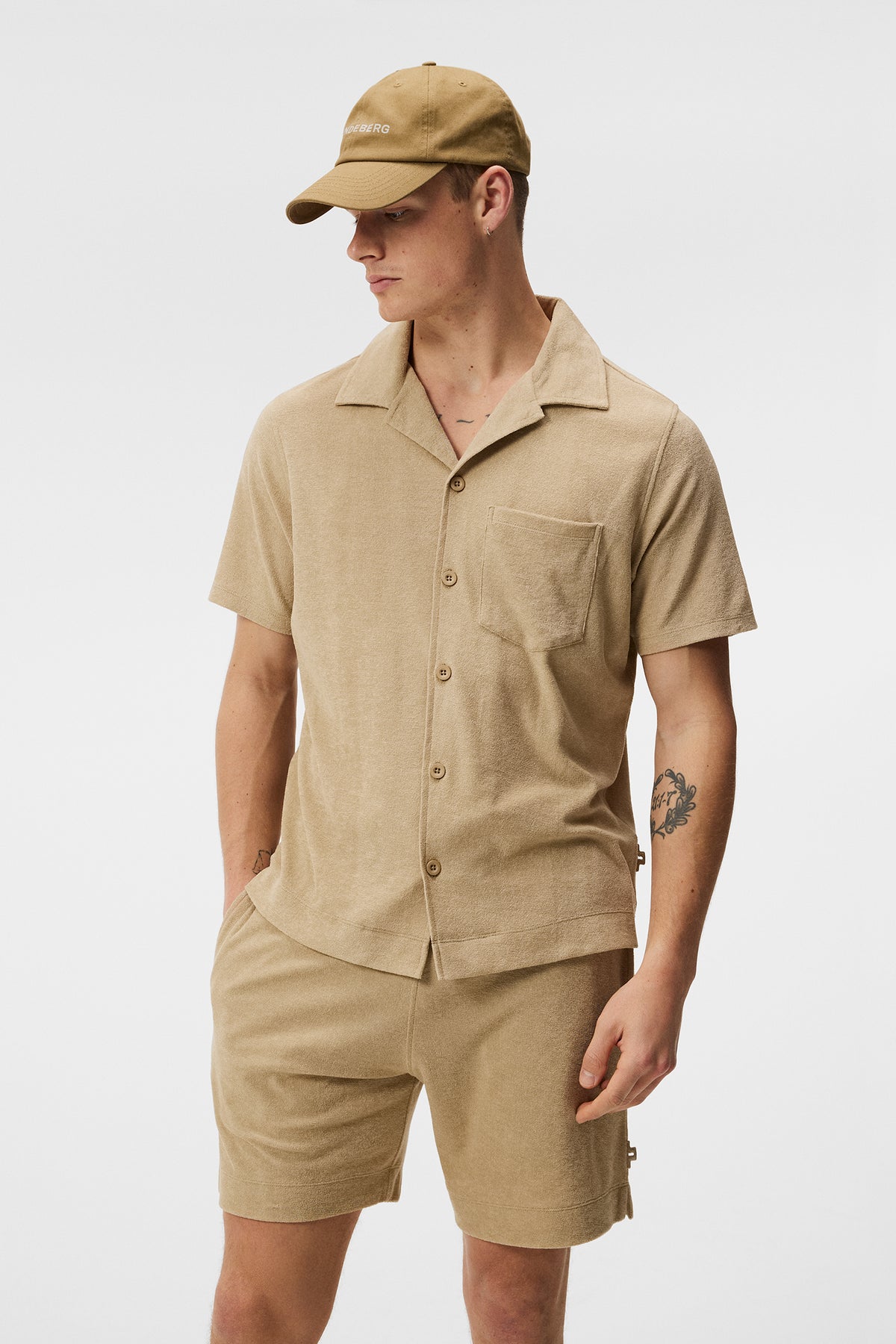 Ted Terry Resort Shirt / Safari Beige