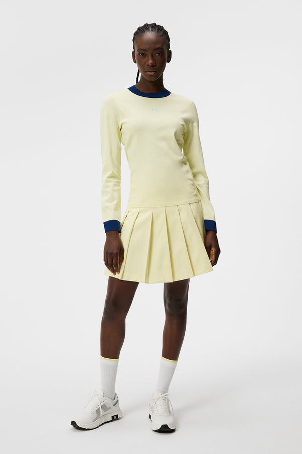 Meadow Knitted Sweater / Wax Yellow