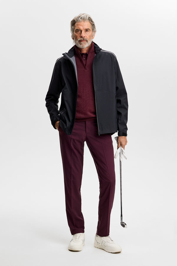 Kiyan Quarter Zip Sweater / Winetasting