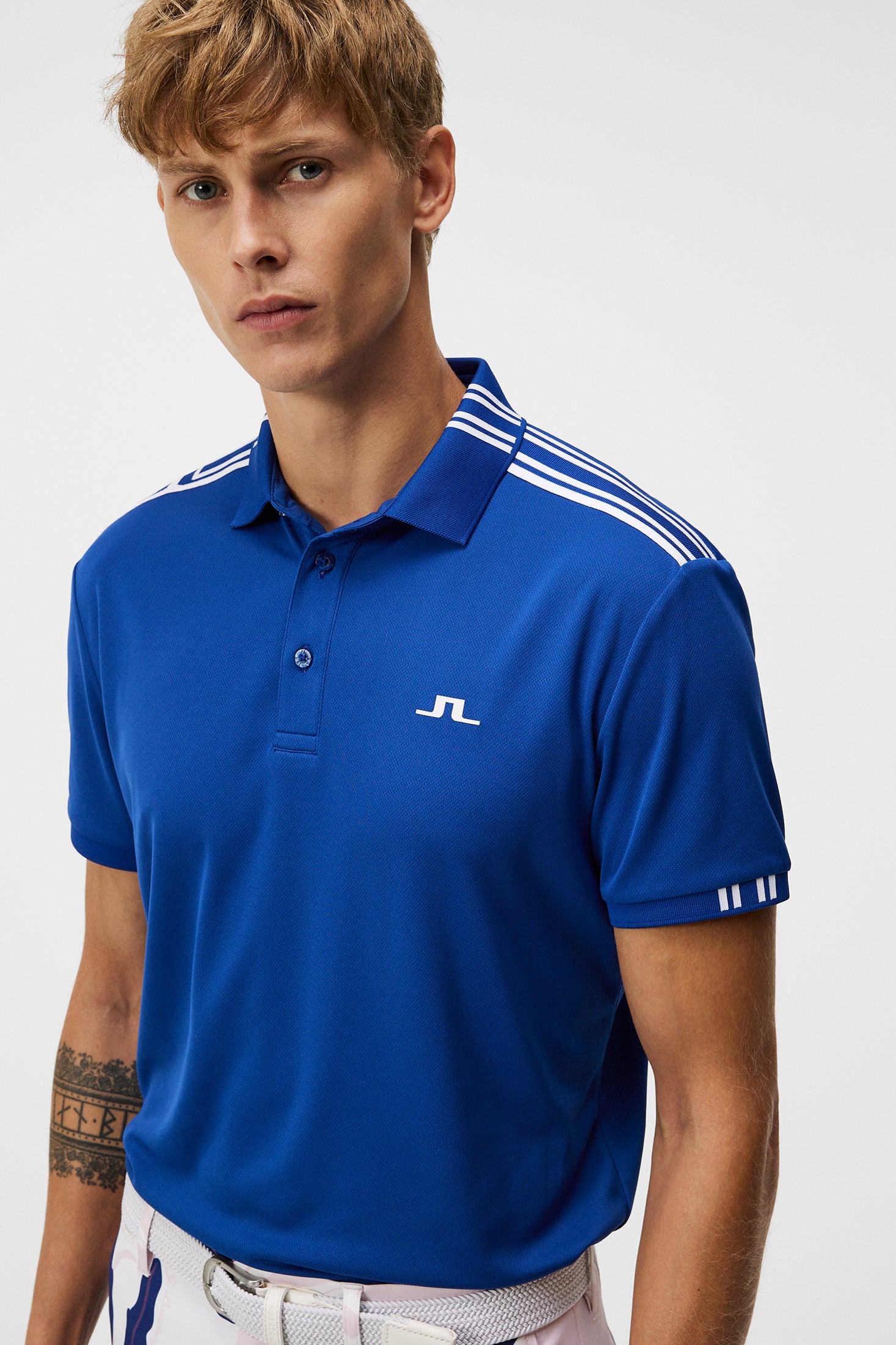 Ian Regular Polo / Sodalite Blue – J.Lindeberg