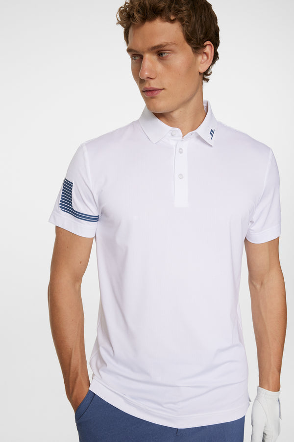 Heath Strike Polo / White