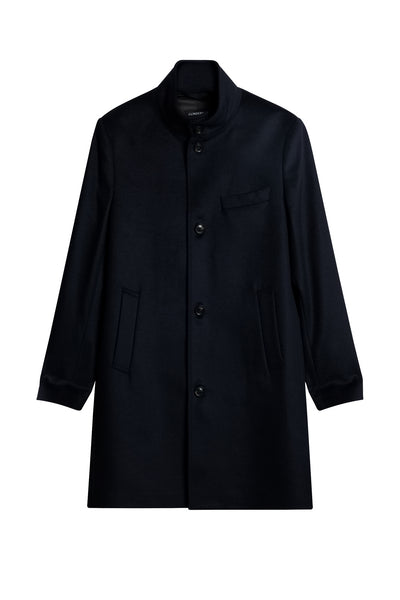 ジャケット・アウター SHAREEF CASHMERE MELTON LONG COAT Jesse Melton Cashmere coat / JL Navy – J.Lindeberg EU