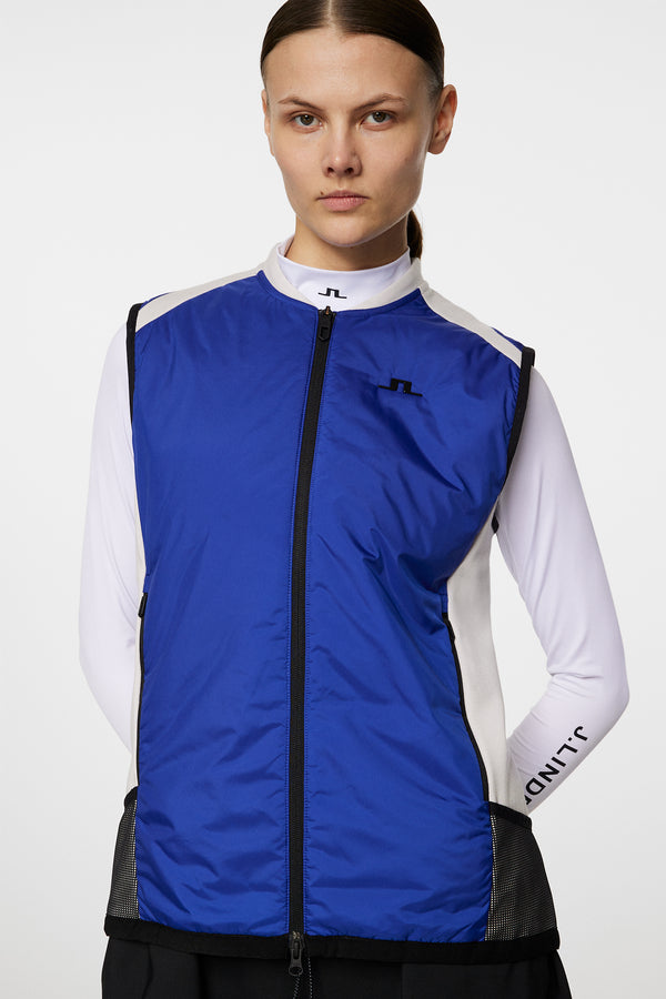 Sanaa Hybrid Vest / Moonbeam Melange