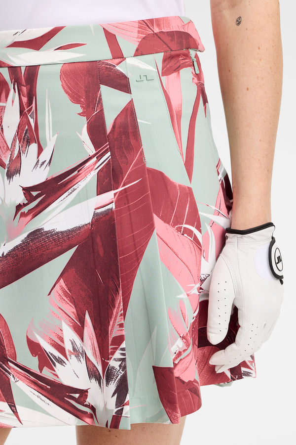 Alesia Print Skirt / Paradise Jadeite M
