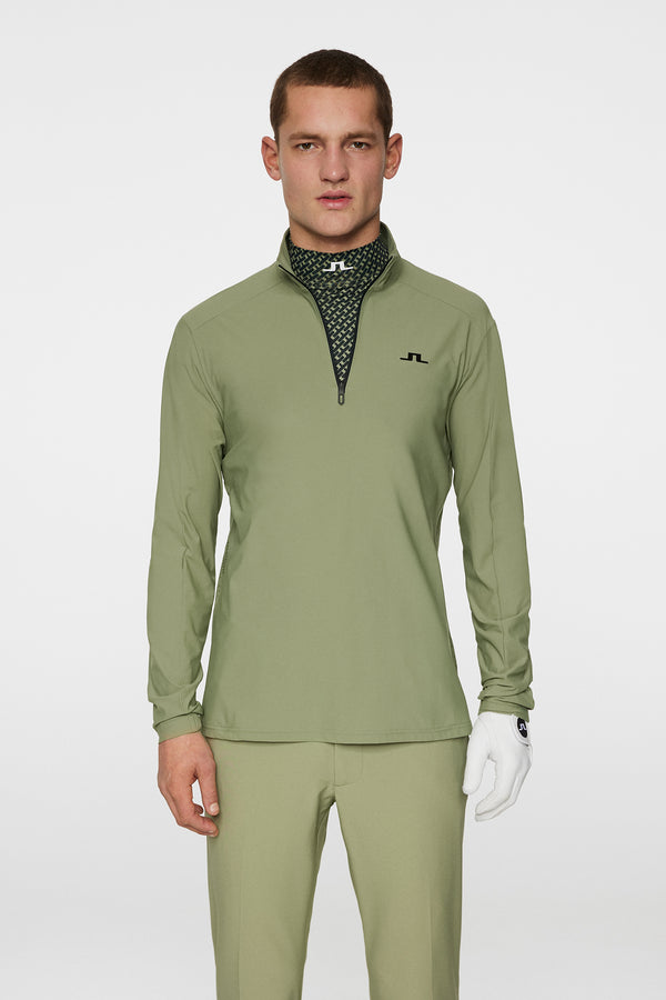 Ollie Tech Mid Layer / Oil Green