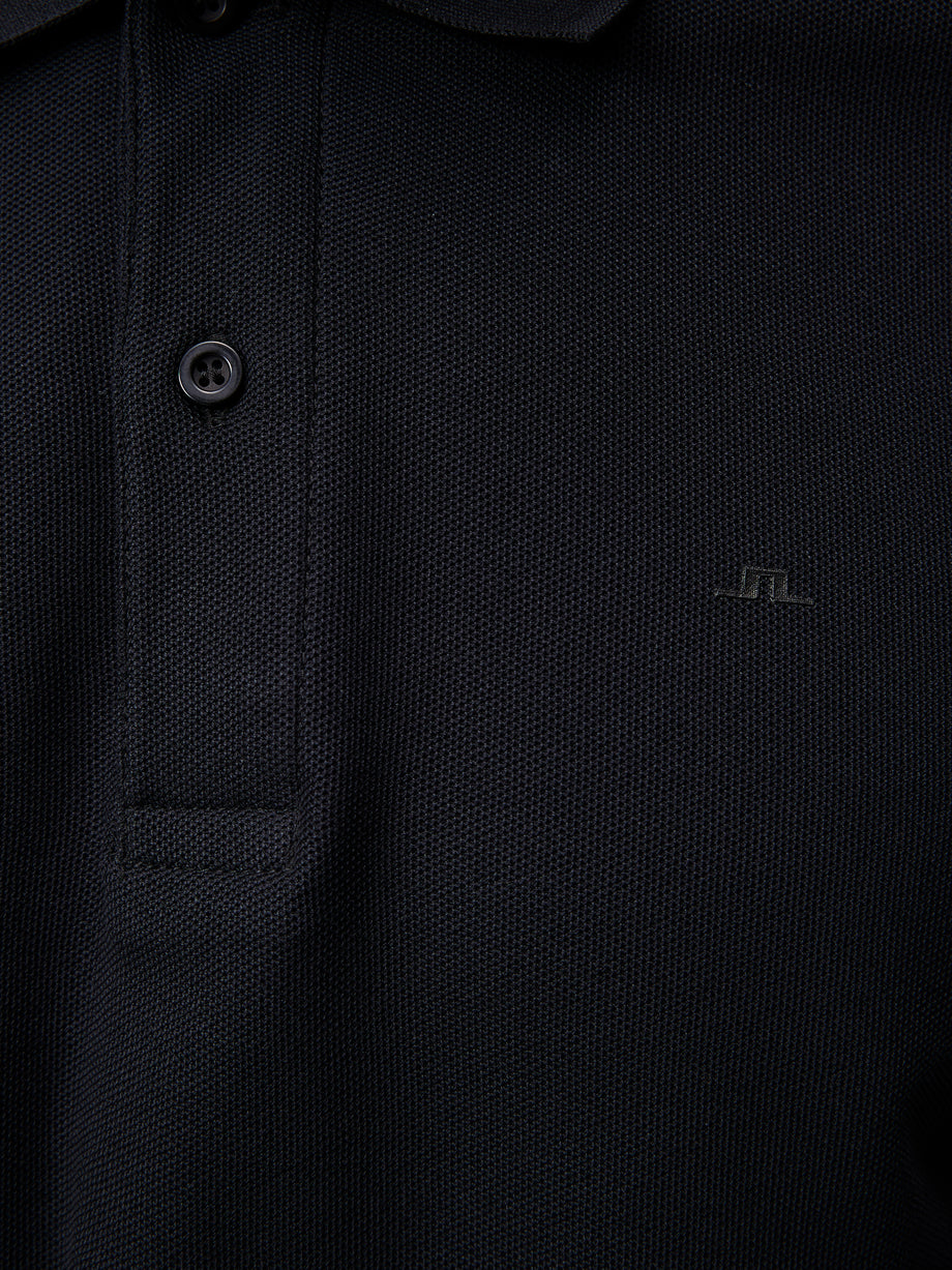 Troy Pique Polo Shirt / Black