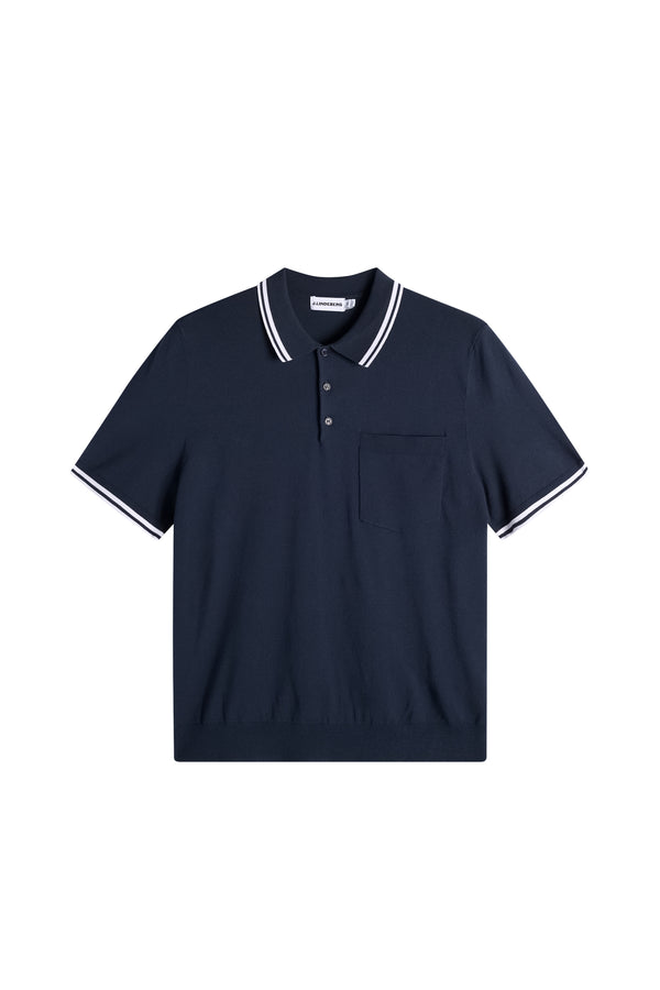Ramon Knit SS Polo / JL Navy