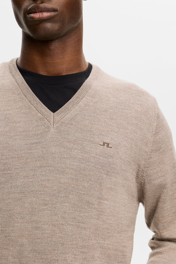 Lymann Knitted Sweater / Brindle Melange