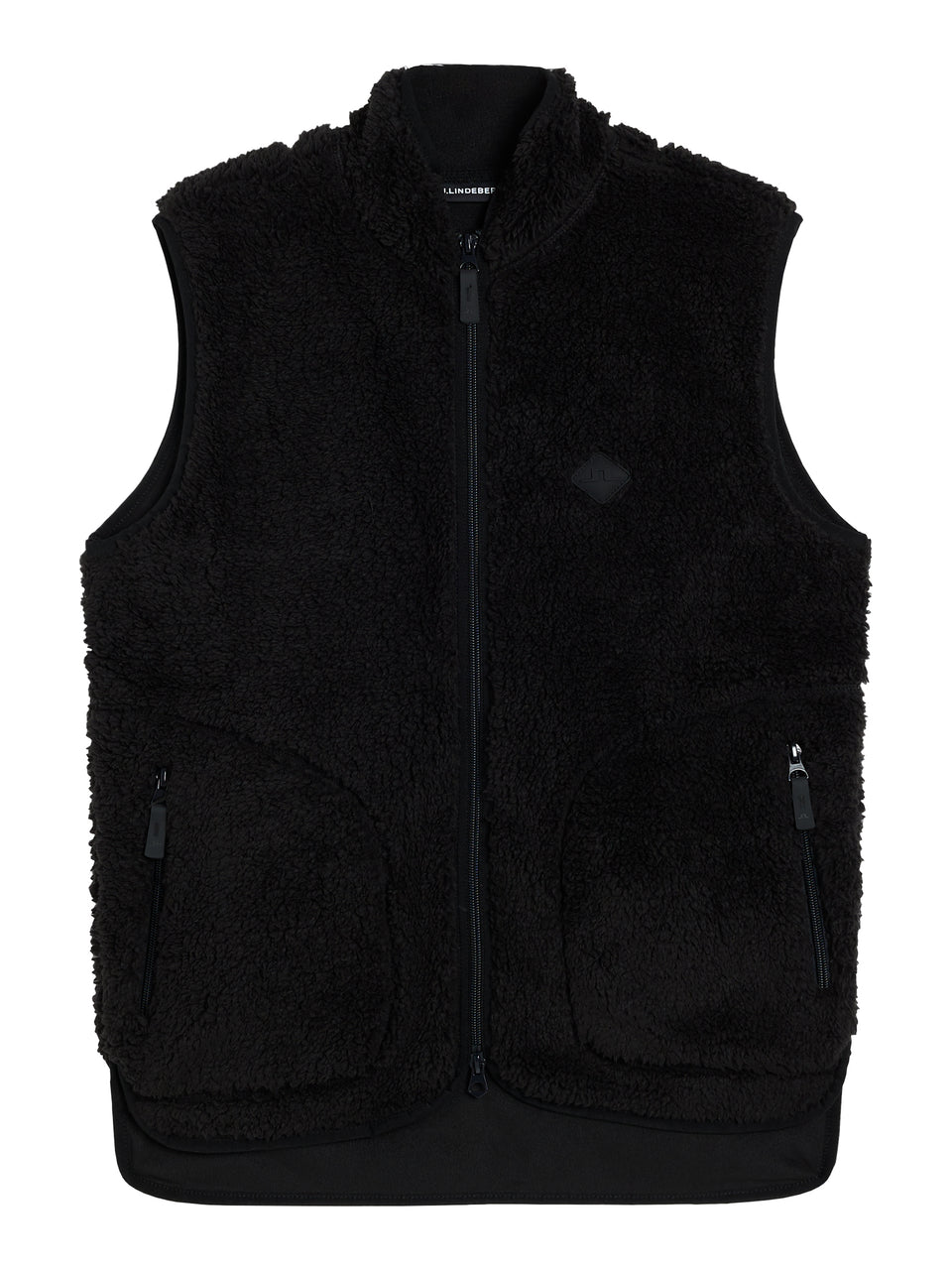 Patricia Pile Fleece Vest / Black