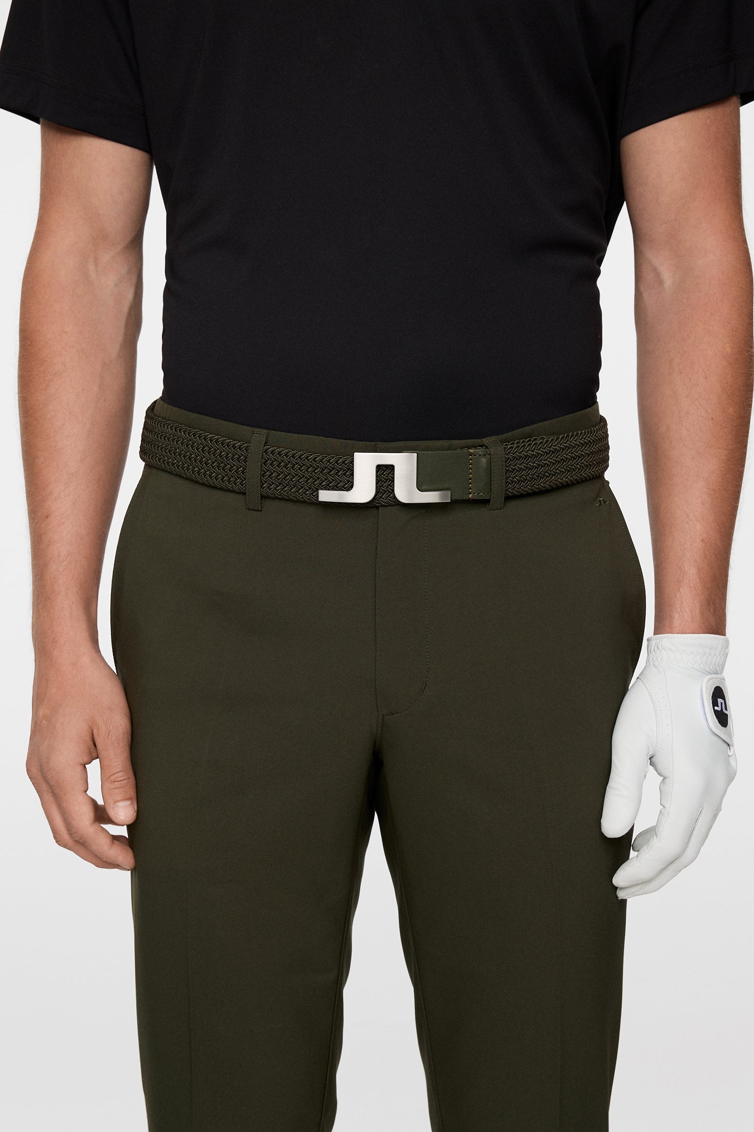Berry Elastic Belt / Forest Green – J.Lindeberg EU