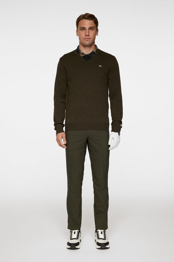 Lymann Knitted Sweater / Forest Green
