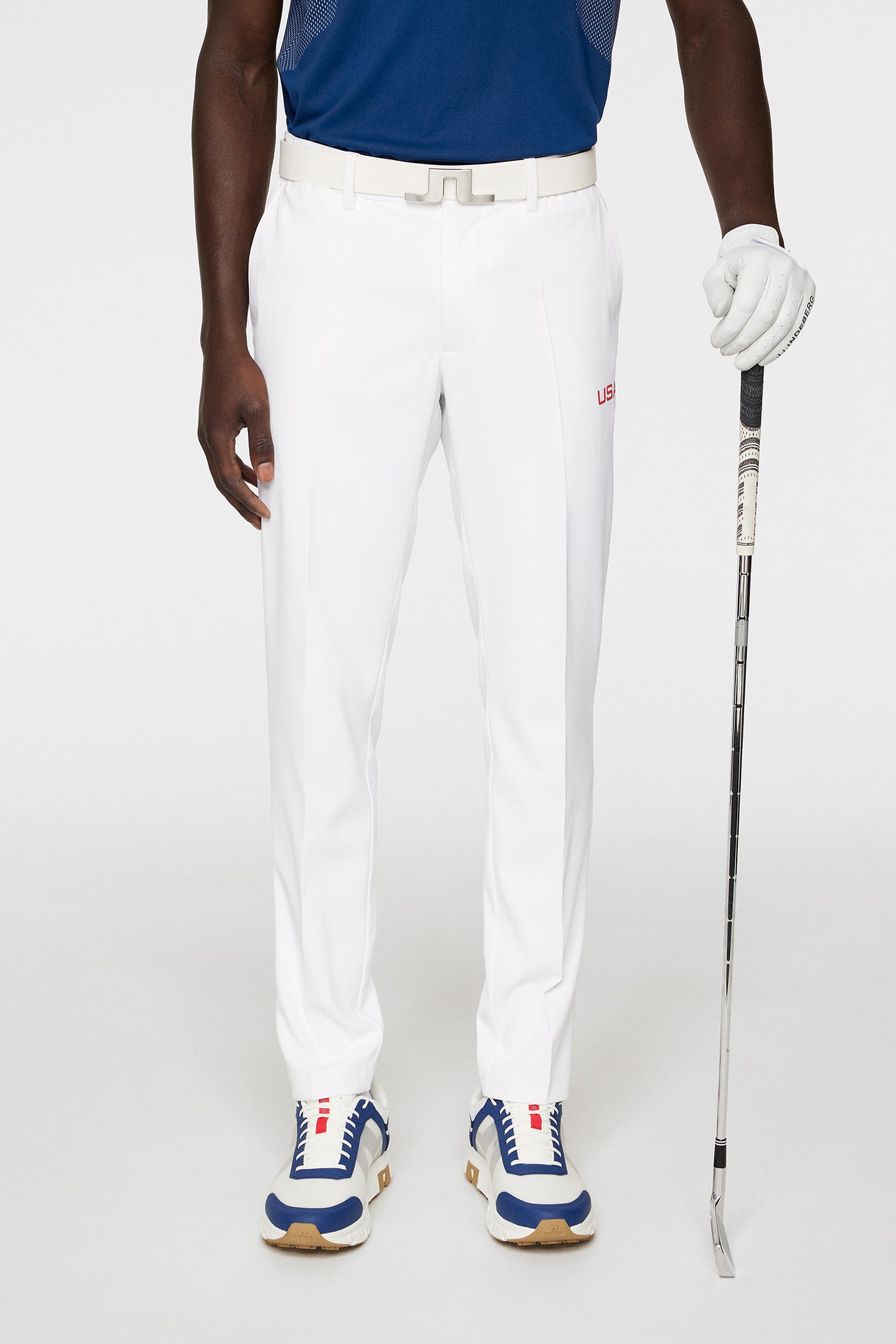 Jerome Sidestripe Pants / White