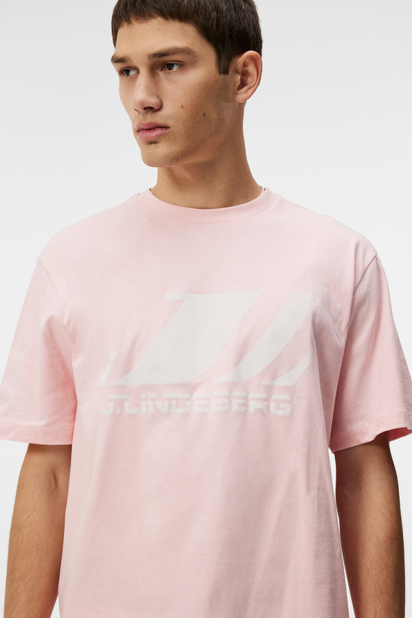 Parcy Logo Tee / Powder Pink