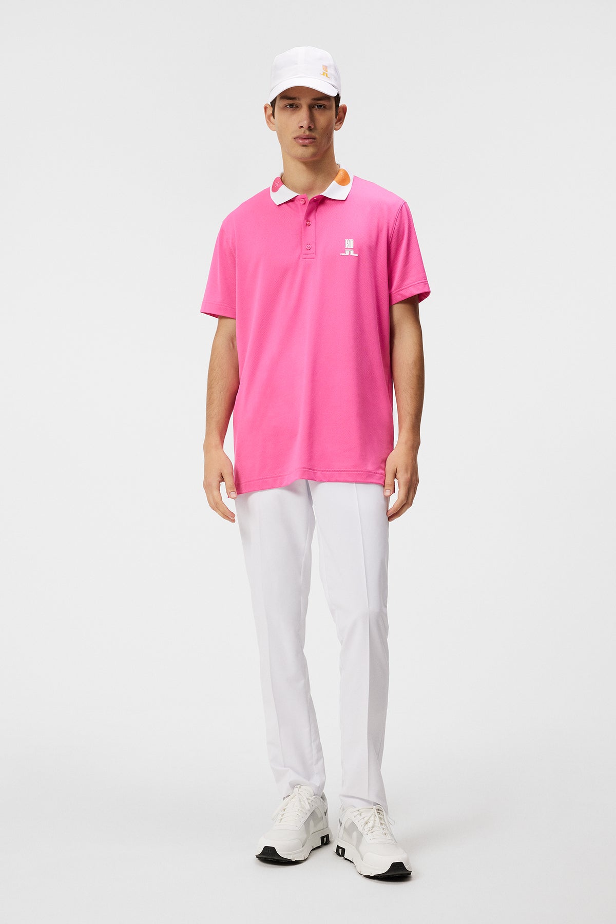 RW Tech Mesh Polo Shirt / Shocking Pink