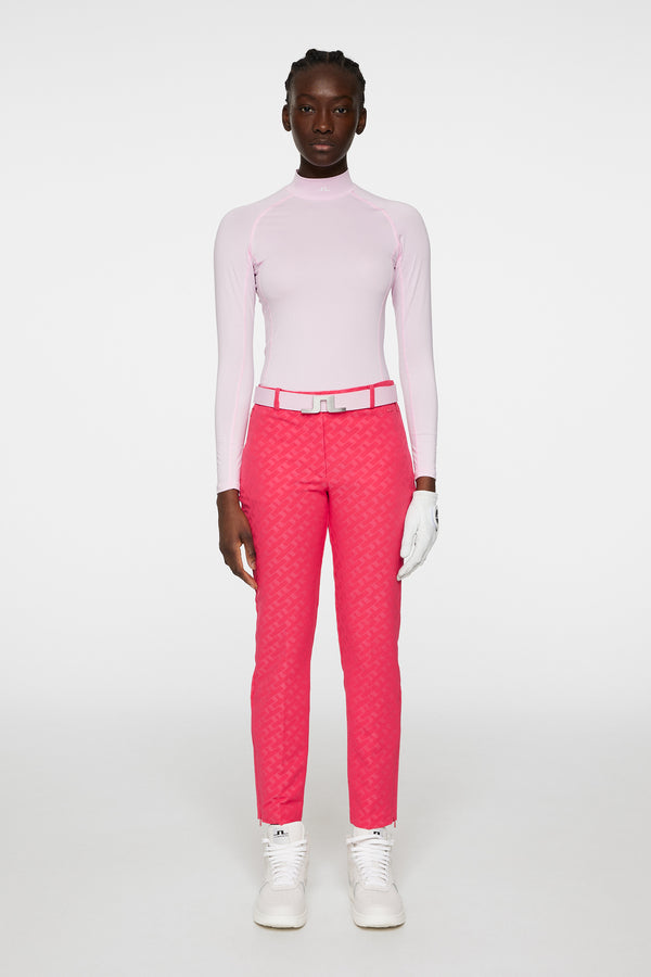 Pia Bridge Pant / Tour Geo Jacquard Pink M