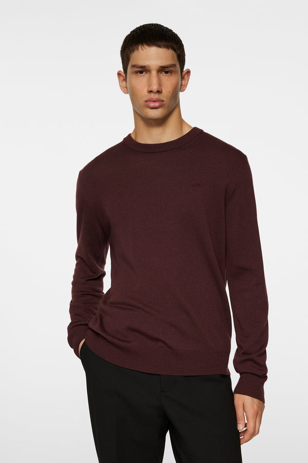 Keane Merino Crew Neck / Huckleberry