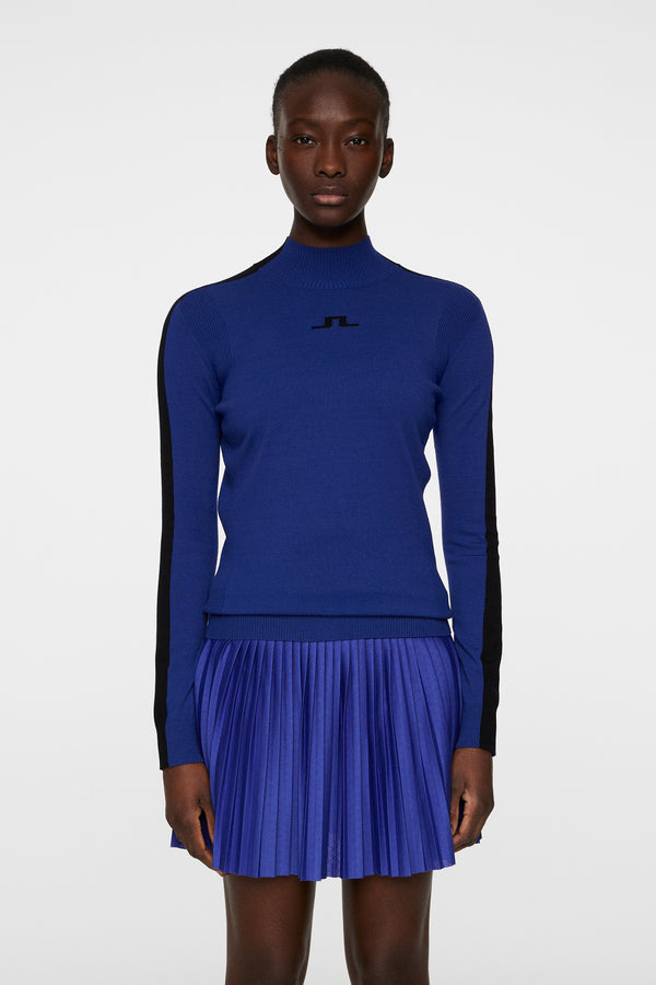 Adia Knitted Sweater / Clematis Blue