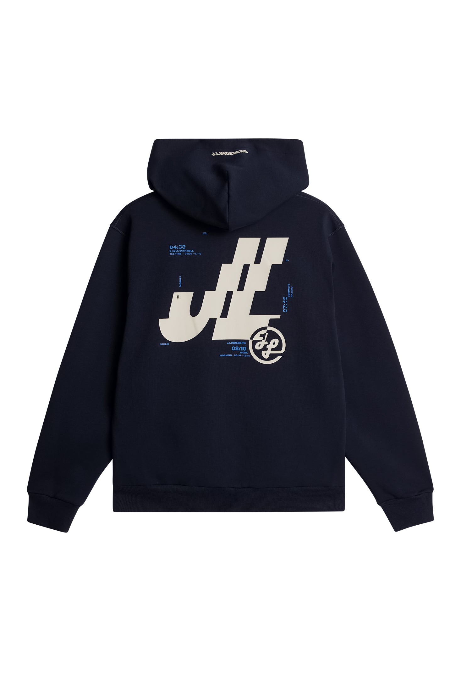 Club Printed Hood / JL Navy – J.Lindeberg EU