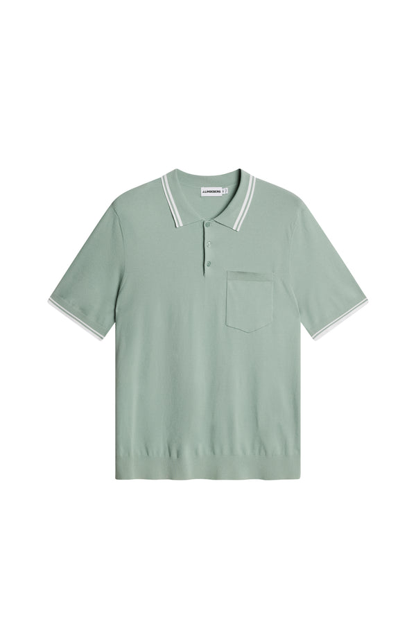 Ramon Knit SS Polo / Jadeite