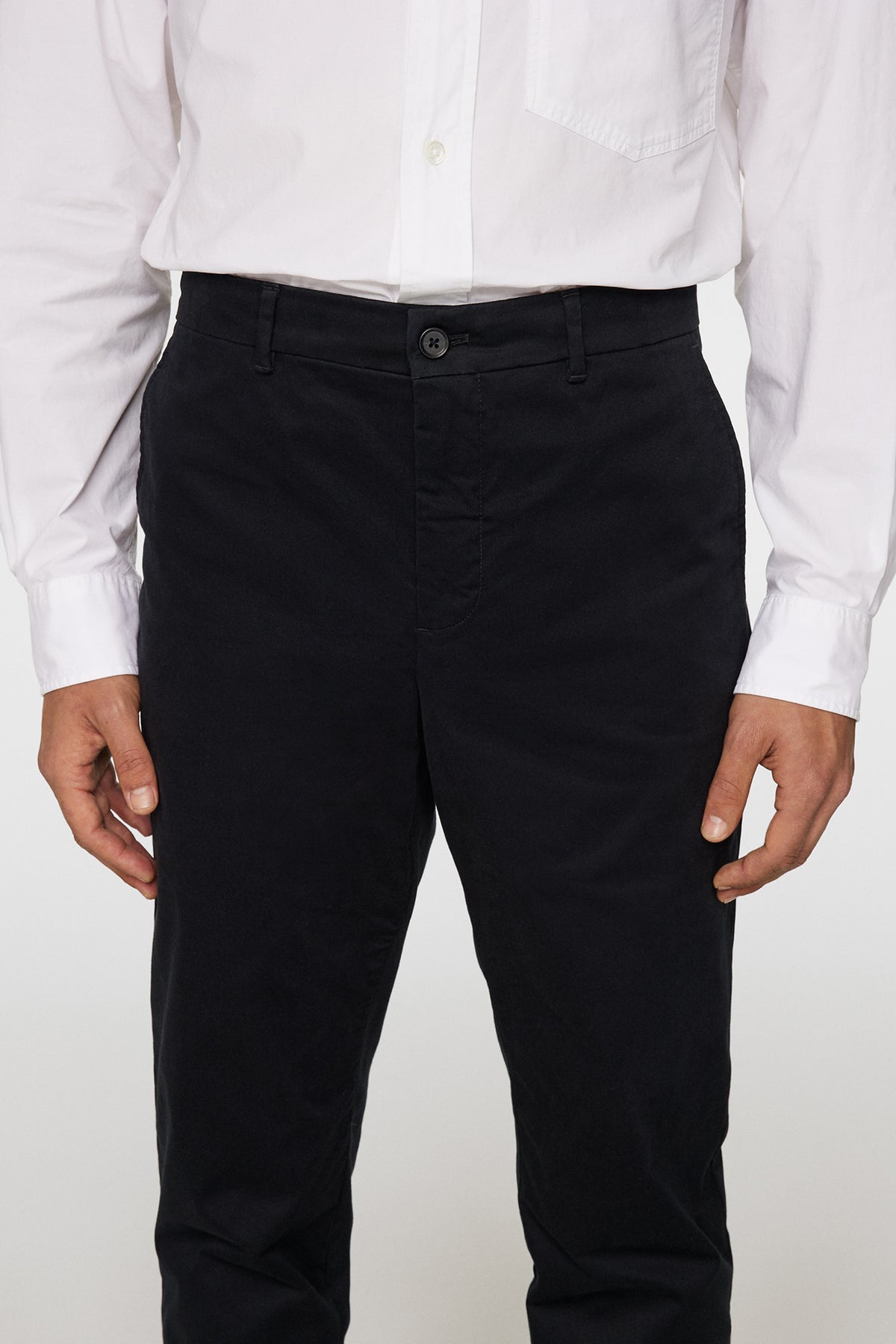 Lois C Cloud Satin Pants / Black