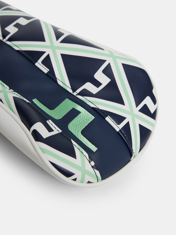 Driver Print Club Headcover / Geo JL Navy