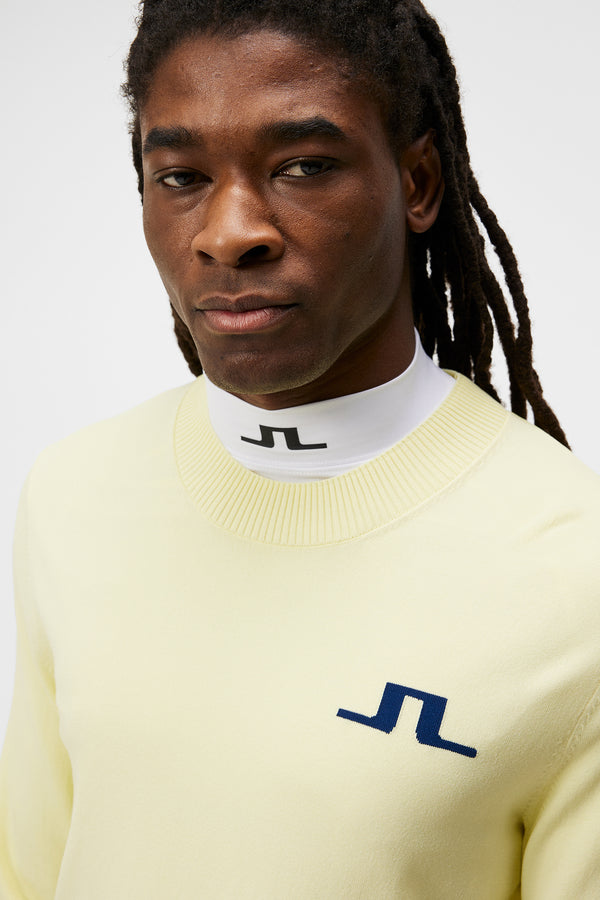 Gus Knitted Sweater / Wax Yellow