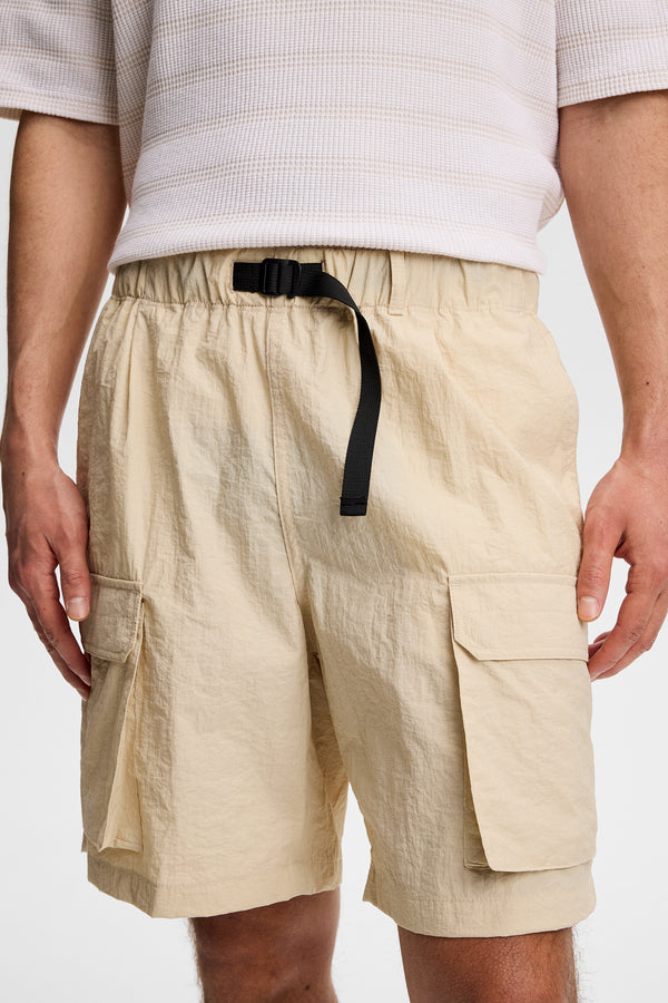 Bobbi Crinkle Shorts / Moonbeam