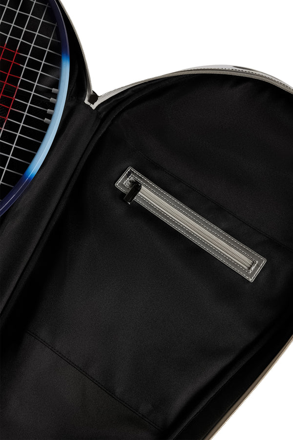 Madison  Silver Tennis Bag / Reflection