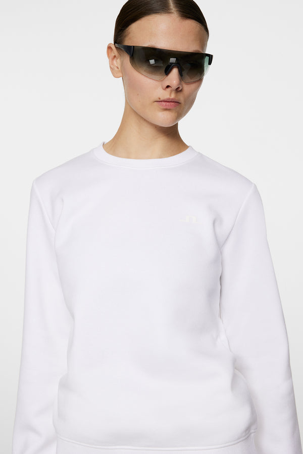W Alpha Crew Neck / White