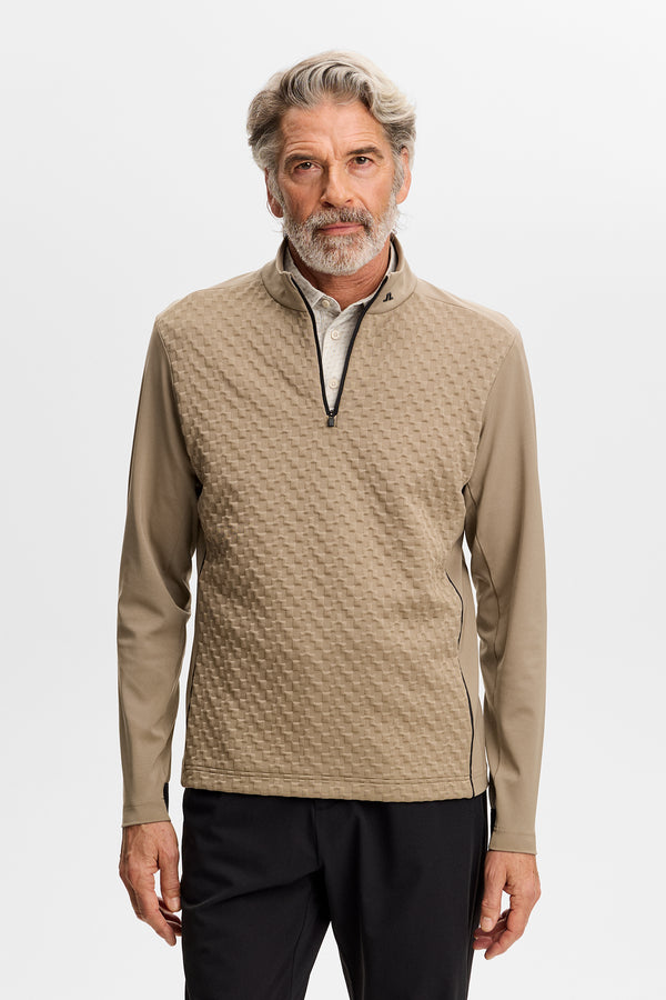 Lassy Quarter Zip Mid layer / Brindle