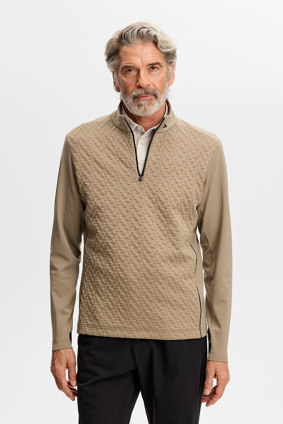 Lassy Quarter Zip Mid layer / Brindle