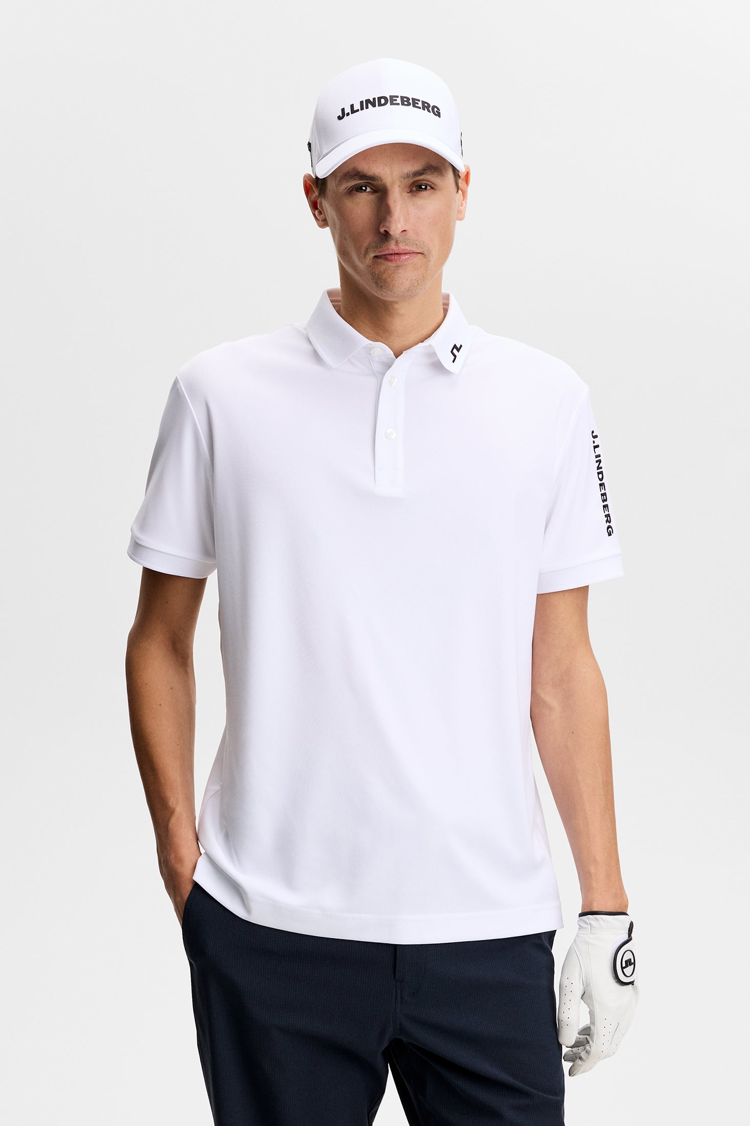 Tour Tech Polo / White – J.Lindeberg EU