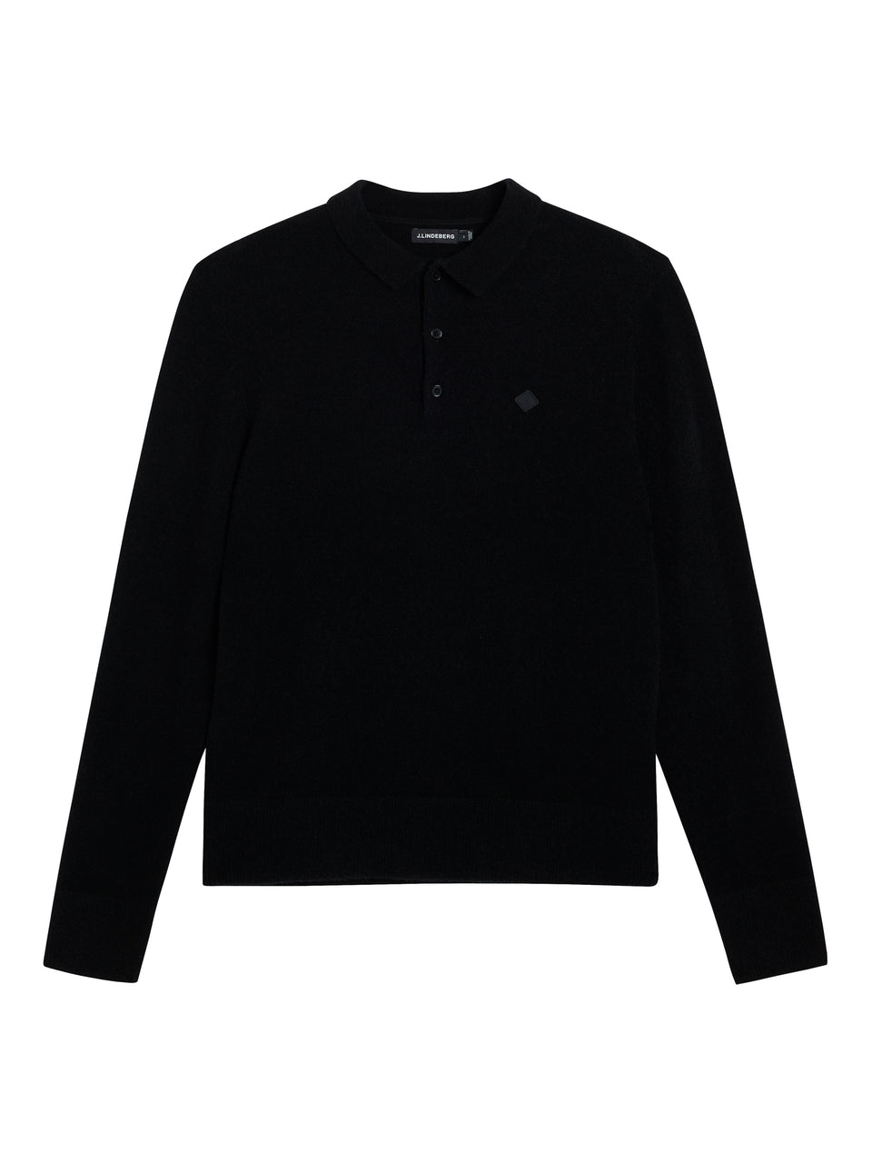 Yann Merino Logo Polo Shirt / Black