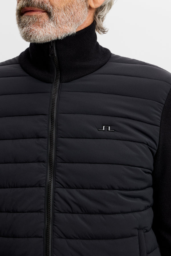 Boen Knit Hybrid Jacket / Black