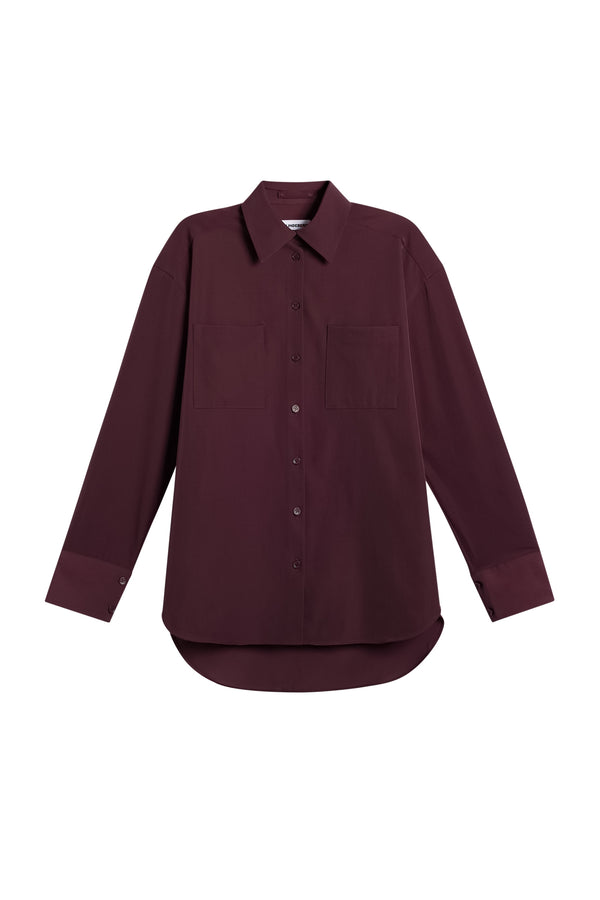 Willow Tech Drape Shirt / Winetasting
