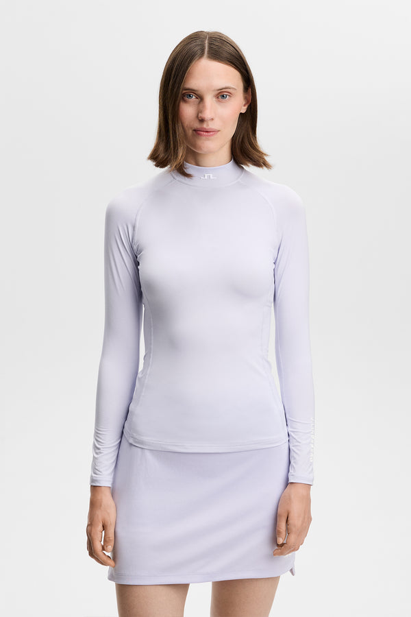 Ella Compression Top / Purple Heather
