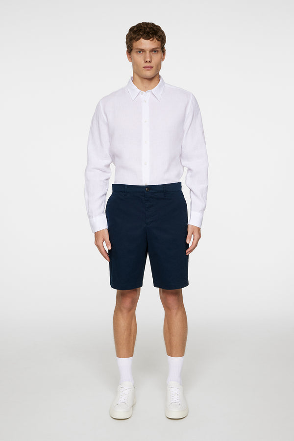 Shane Cloud Satin Shorts / JL Navy
