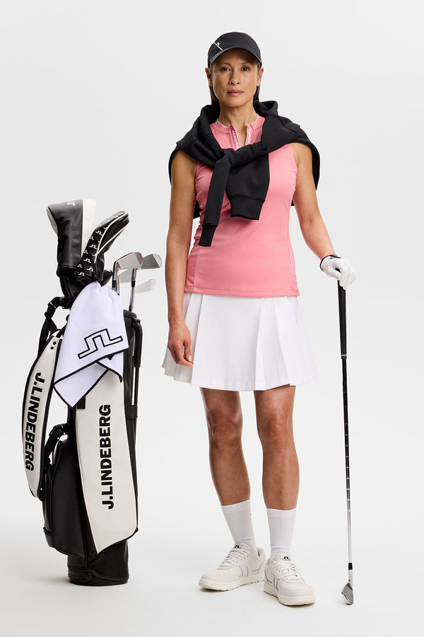 Leya Sleeveless Top / Flamingo Plume