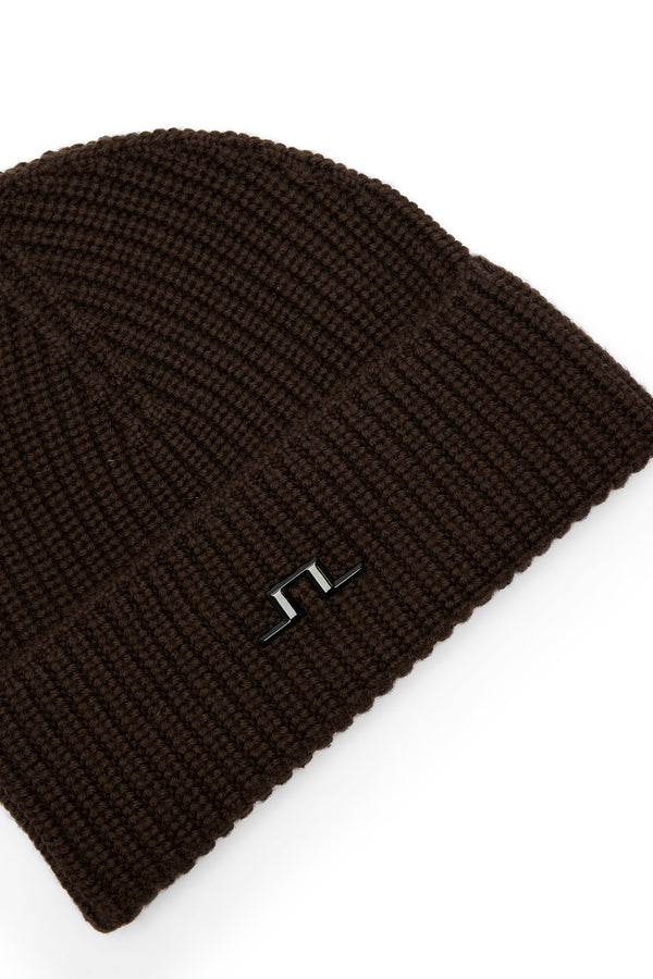 Merino Beanie / Seal Brown