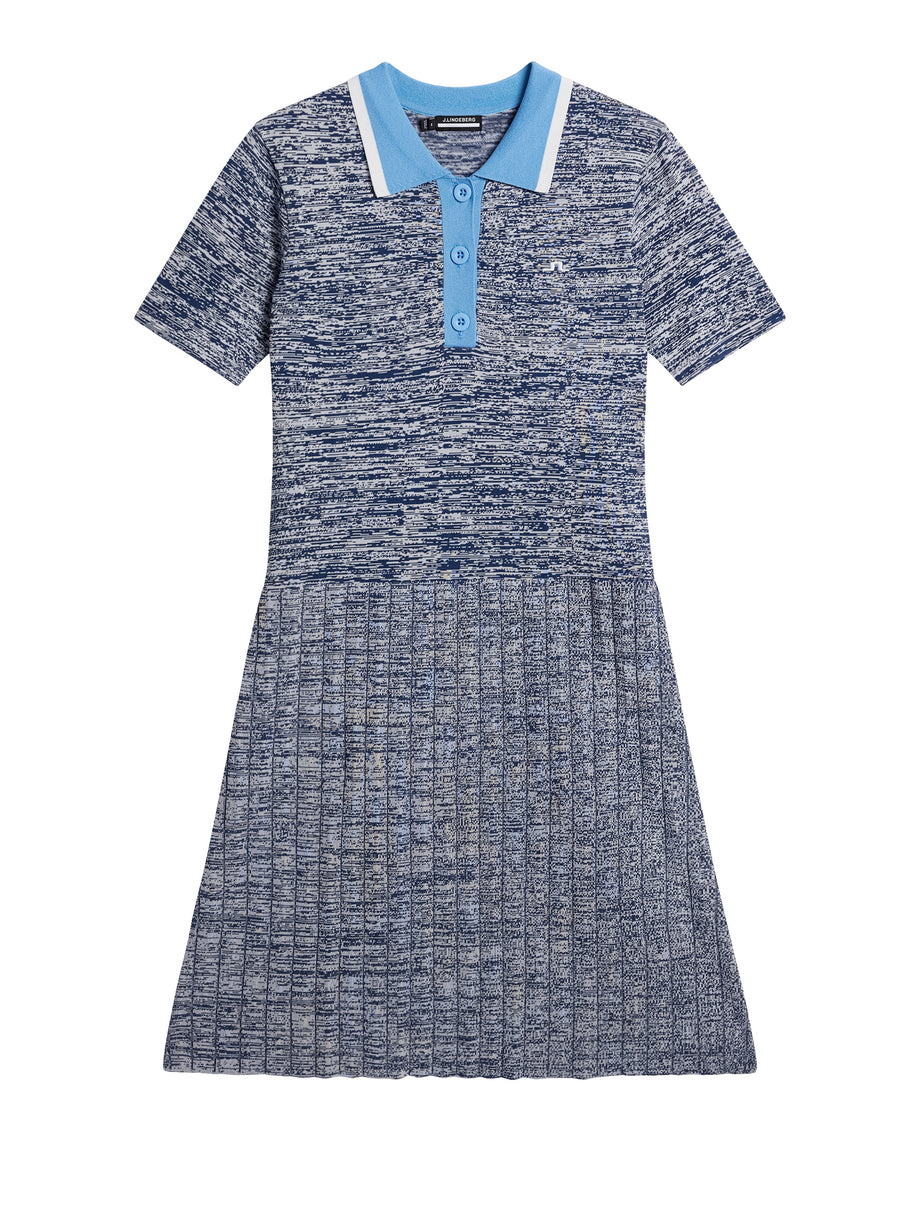 Holly Knitted Dress / Estate Blue