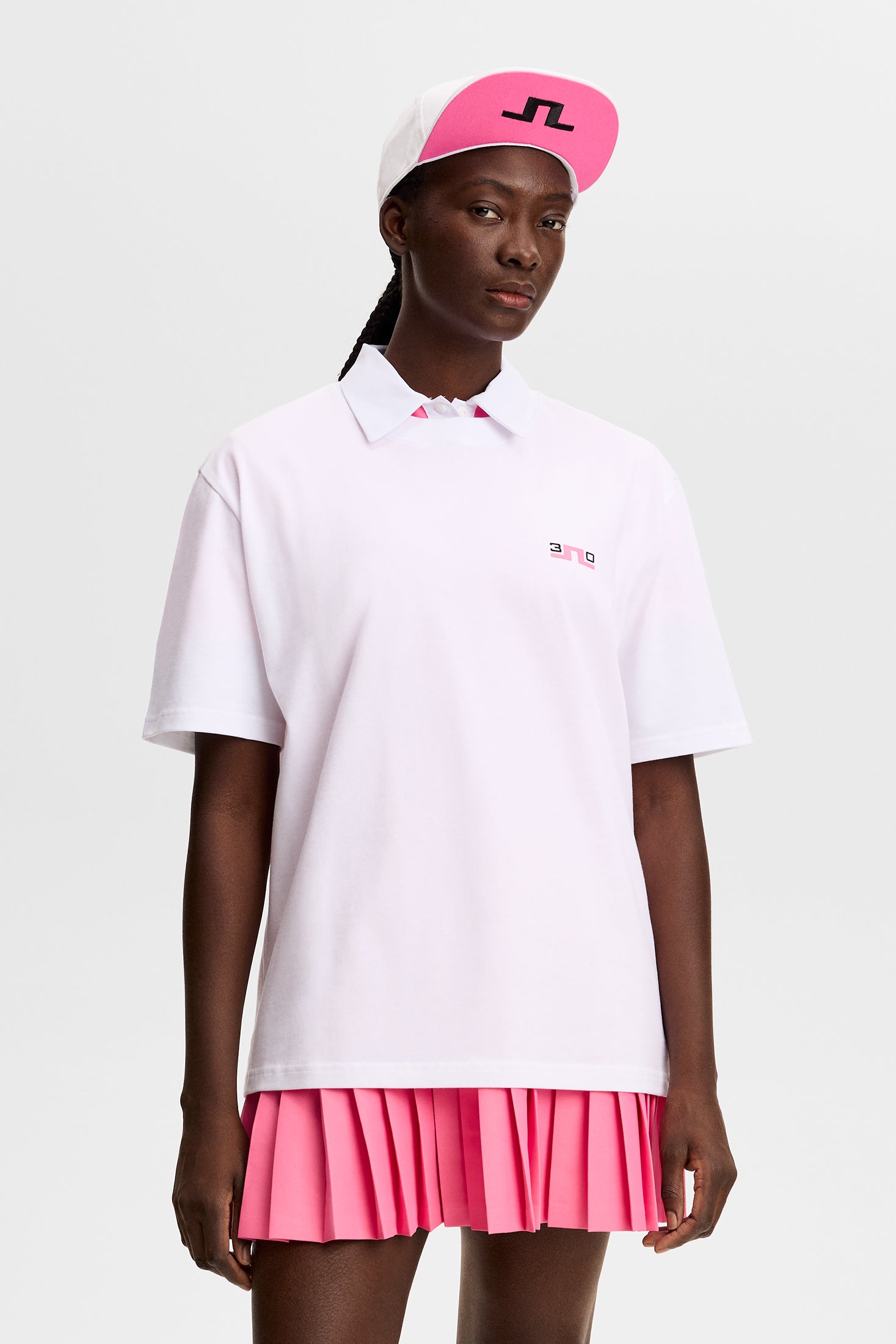 30Y Hale T-shirt / White | J.Lindeberg Official