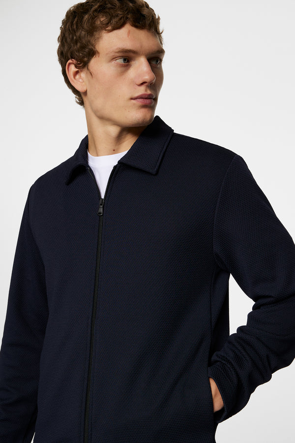 Lansa Jersey Zip Jacket / JL Navy