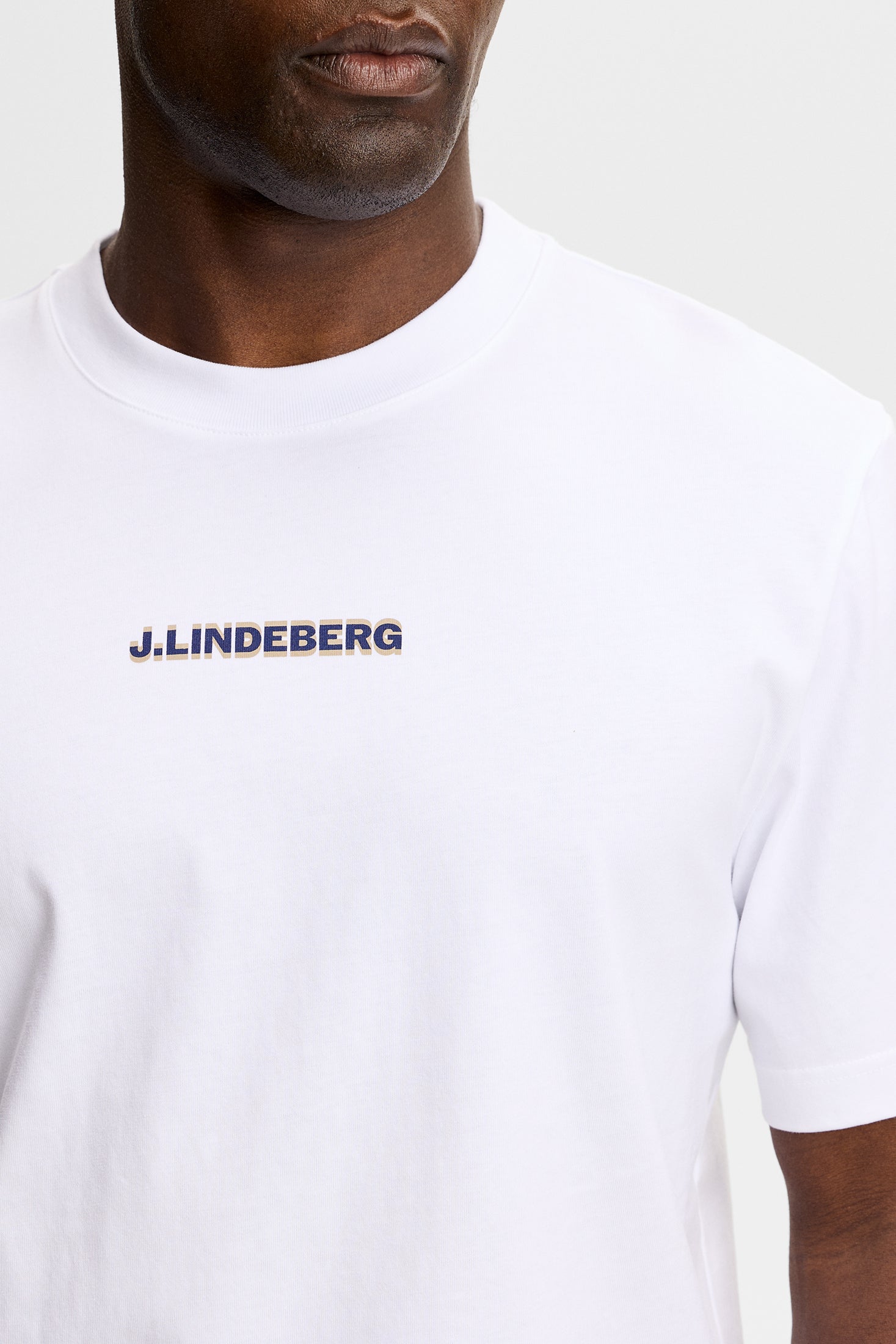 Parcie Logo Tee / White – J.Lindeberg EU