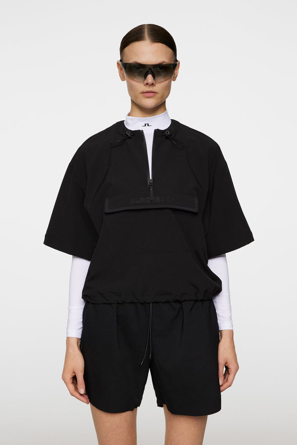 Chrisann Short Sleeve Pullover / Black